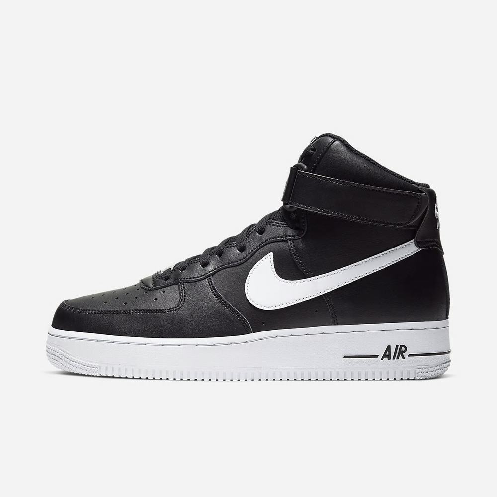 Sneakers Nike Air Force 1 High '07 Noir 3167-852 Black/White Homme | ARA-85563040